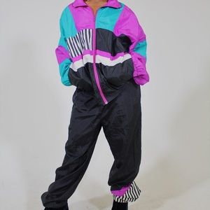 90s Retro Uni-Sex Vintage Jogging Suit